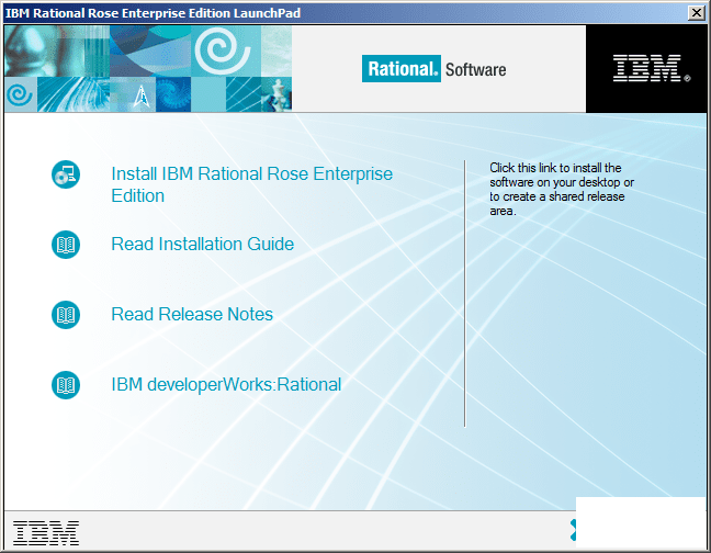 ĿӻģIBM Rational Rose Enterprise Edition 2007İ-1.png